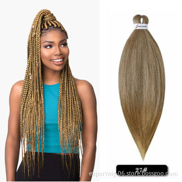 Wholesale Pre Stretched Braiding Hair 26 inch Ez Braid Synthetic Hair Extension Braiding Crochet Hair